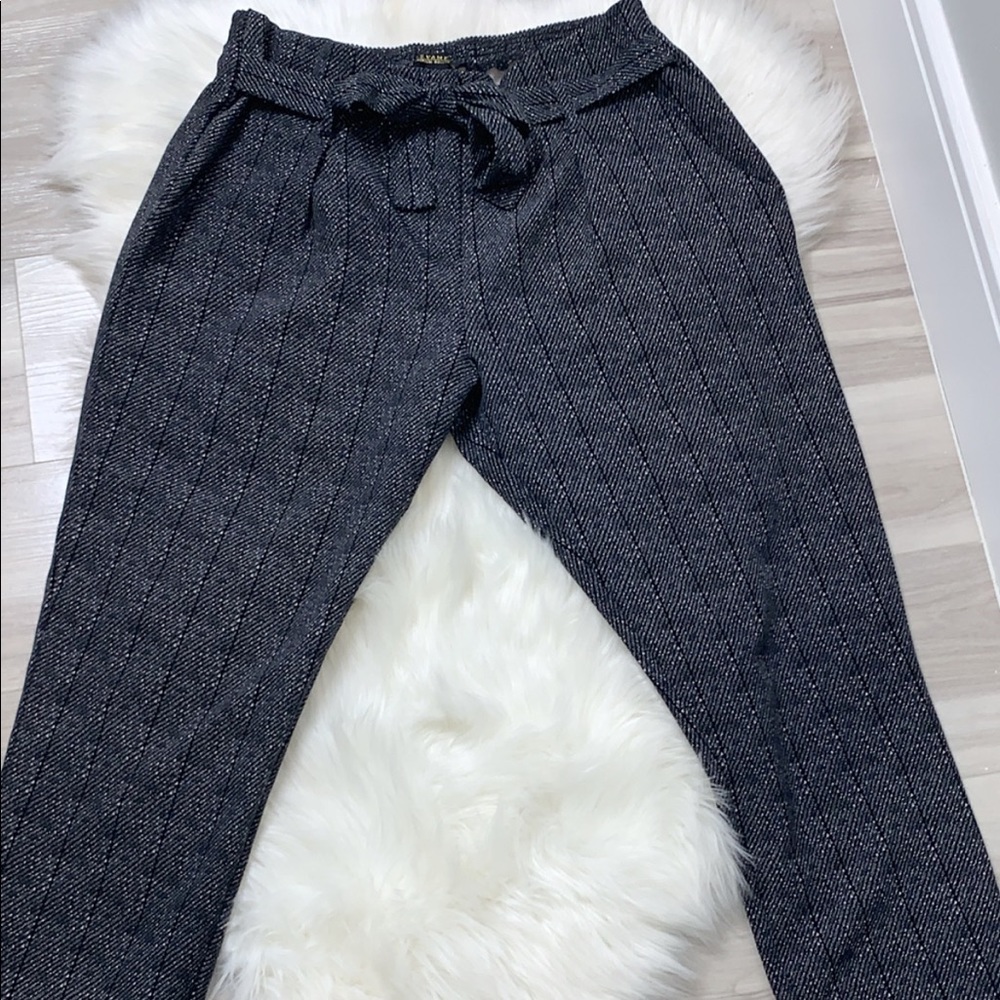 High Waisted Knotted Leg Pants